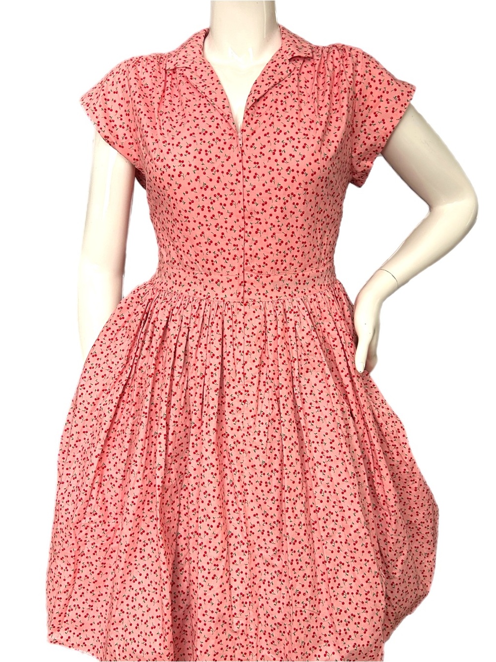 Bernie Dexter Petite Cherries Kelly NWOT Size 2X